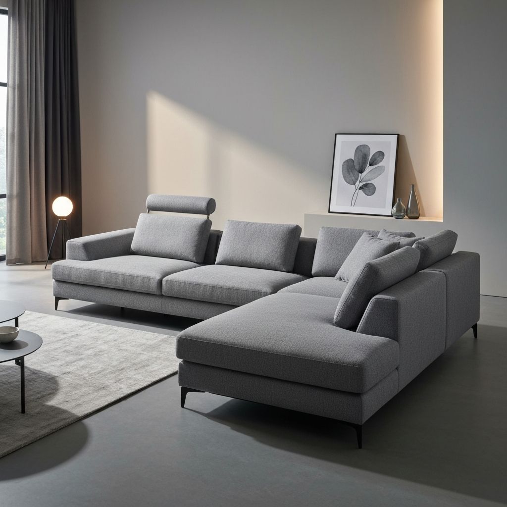 Modern L-Shaped Sofa